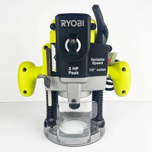 Ryobi Plunge Router 2 HP Peak Model RE180PL1G